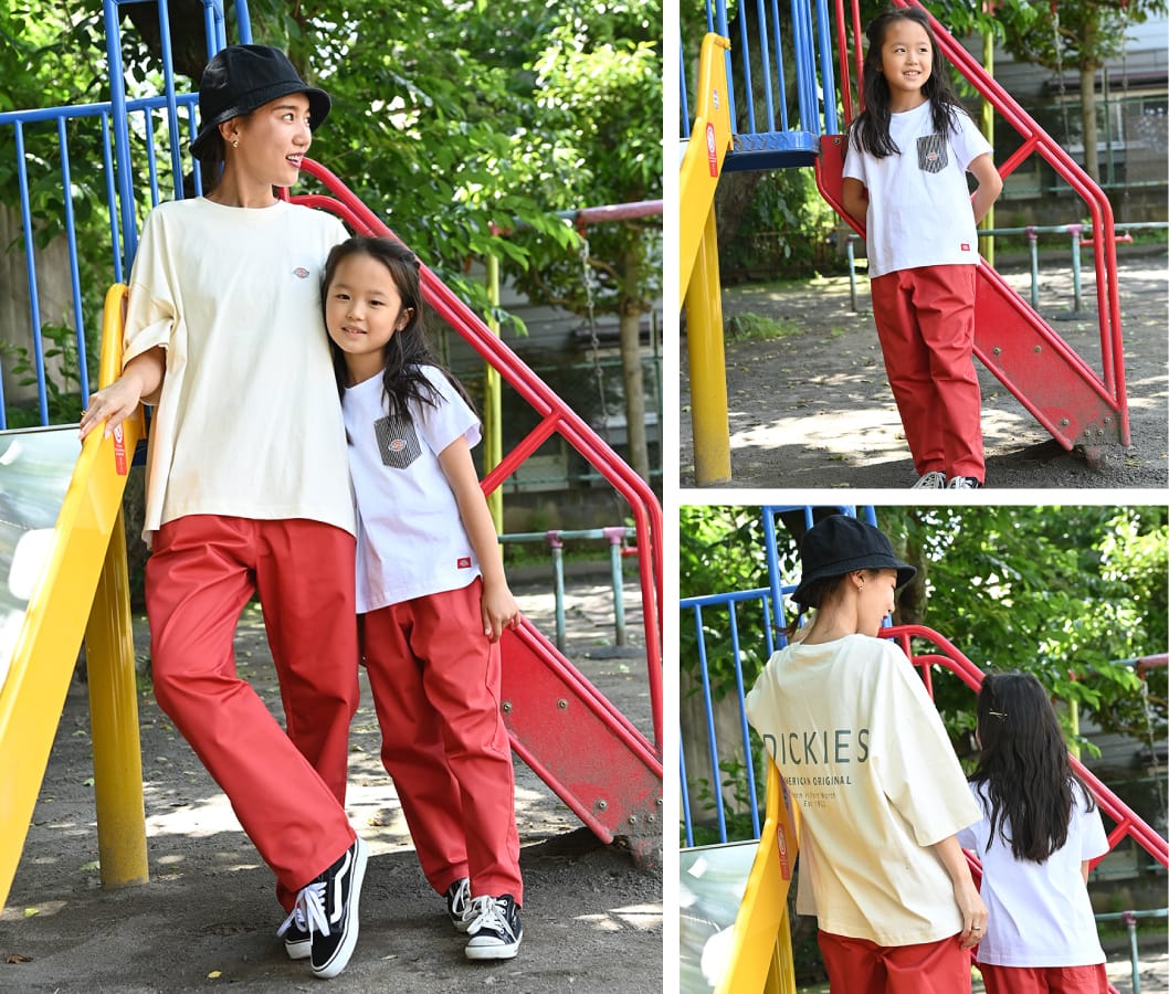 親子リンクコーデを楽しむ夏