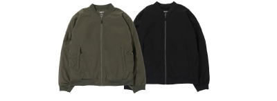 NAVY シャットアウター裏シャギーリブジャケット
