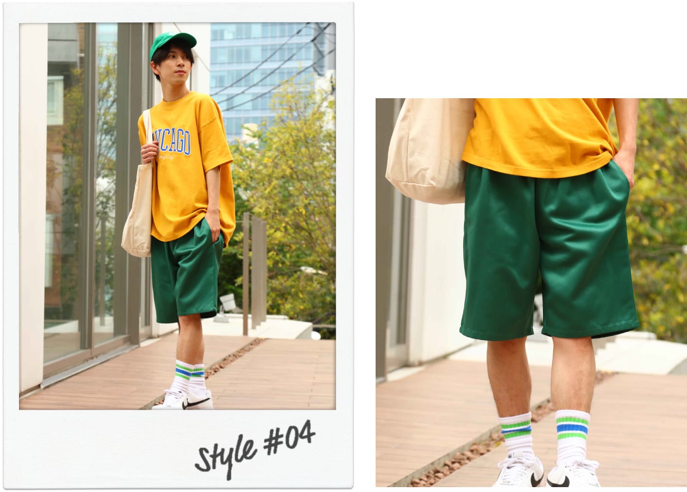 夏コーデの主役、ショートパンツ。