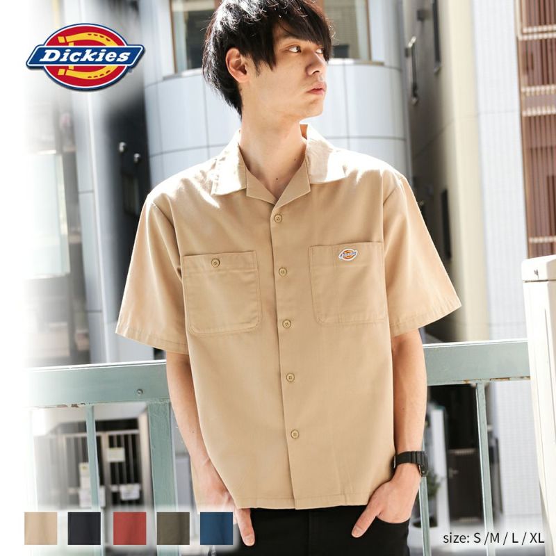 Dickies ディッキーズ Tcワークオープンシャツ 0270 5400 メンズ