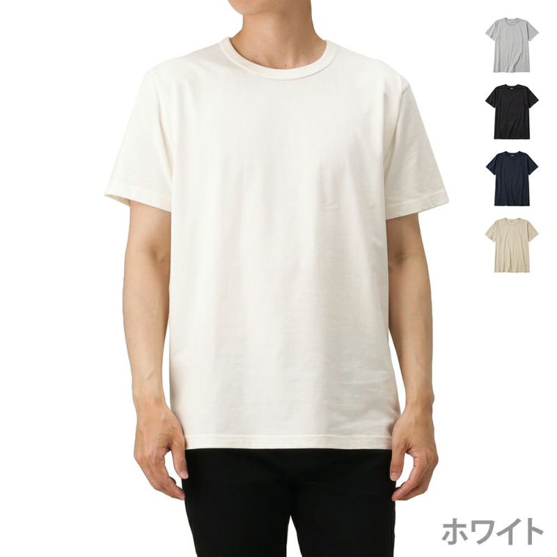 Navy ネイビー コットン天竺tシャツ Mh ss メンズ Navy ネイビー コットン天竺tシャツ Mh ss メンズ