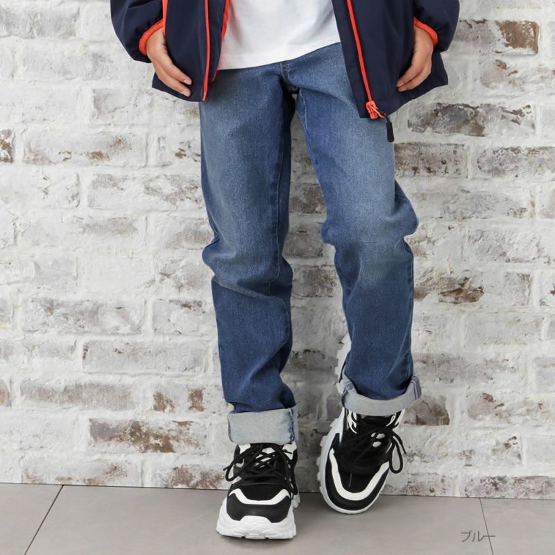 NAVY ストレッチデニムスキニーパンツ キッズ商品画像-3