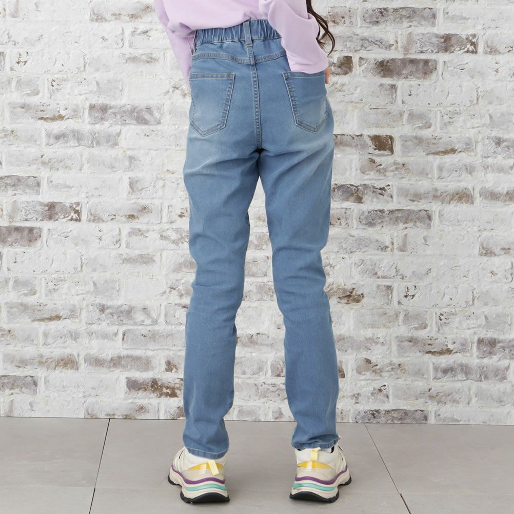 NAVY  デニム切替ロングパンツ キッズ