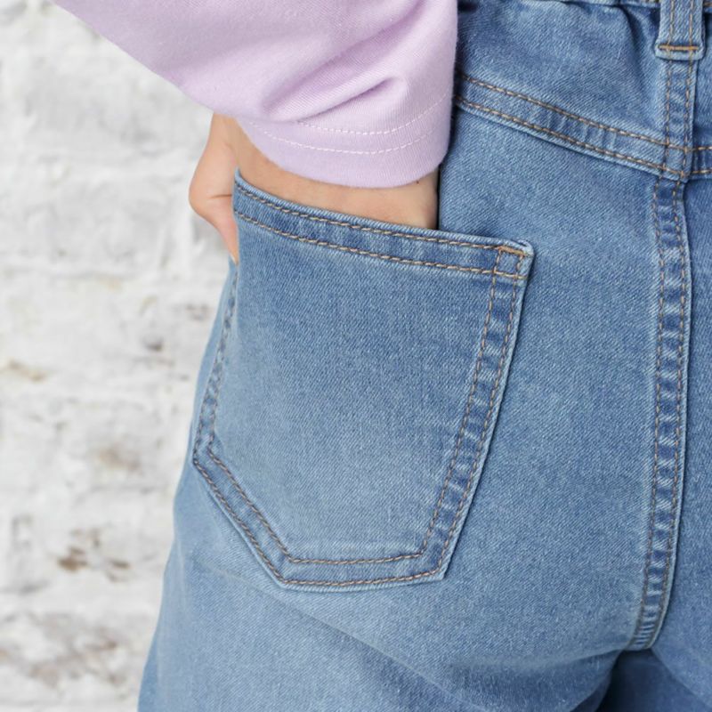 NAVY ストレッチデニムスキニーパンツ キッズ商品画像-12