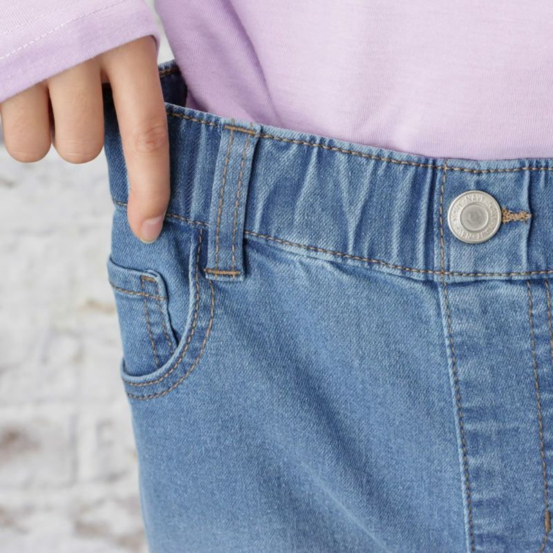 NAVY ストレッチデニムスキニーパンツ キッズ商品画像-14