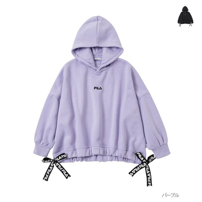 Fila サイドドロストパーカー キッズ Fila サイドドロストパーカー キッズ
