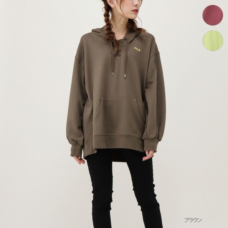 Fila レースアップパーカー レディース Fila レースアップパーカー レディース