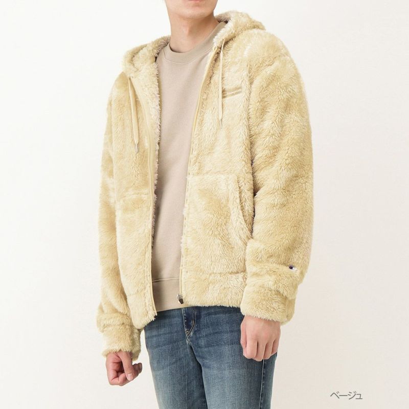 Champion シェルパフリースジップパーカー メンズ Champion シェルパフリースジップパーカー メンズ