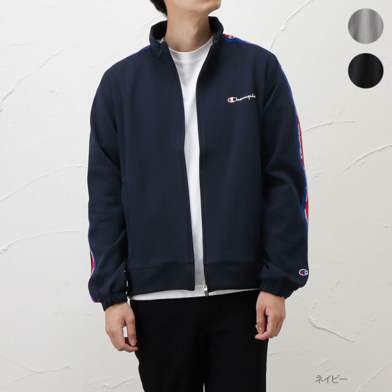 Champion ボンディングフリース トラックジャケット メンズ Champion ボンディングフリース トラックジャケット メンズ