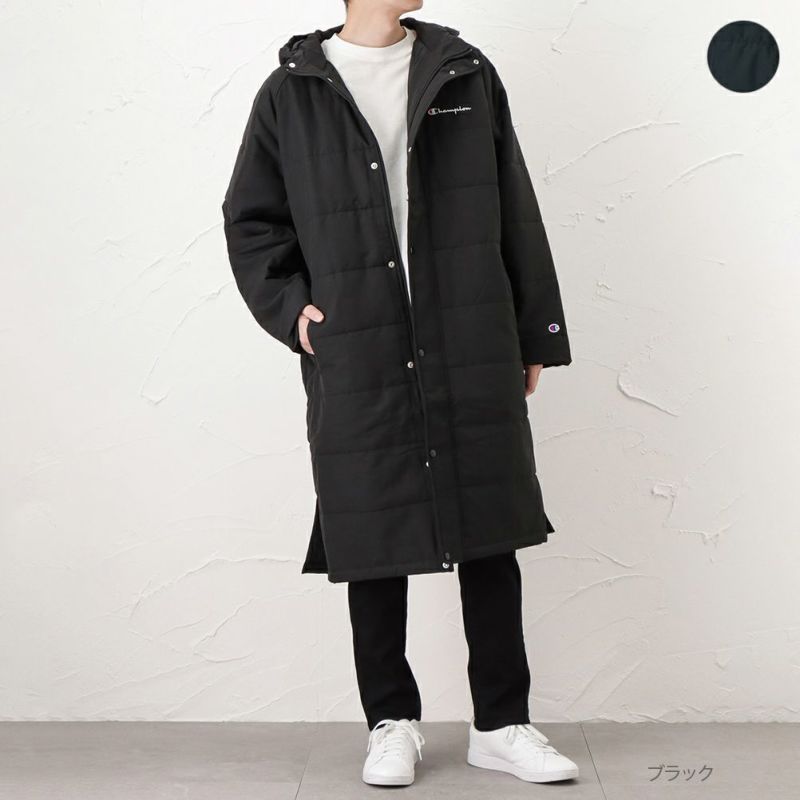 Champion 中綿ロングコート メンズ Champion 中綿ロングコート メンズ