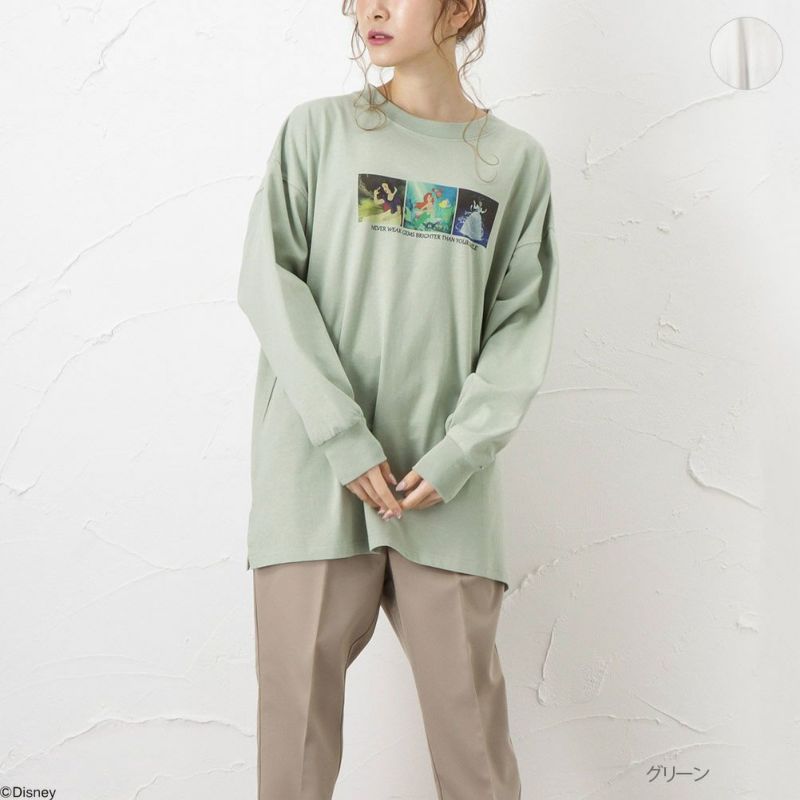 Disney ディズニー プリンセス ロングスリーブtシャツ レディース Disney ディズニー プリンセス ロングスリーブtシャツ レディース