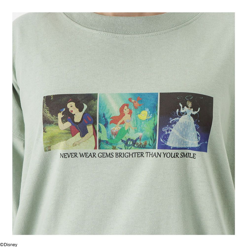 Disney ディズニー プリンセス ロングスリーブtシャツ レディース
