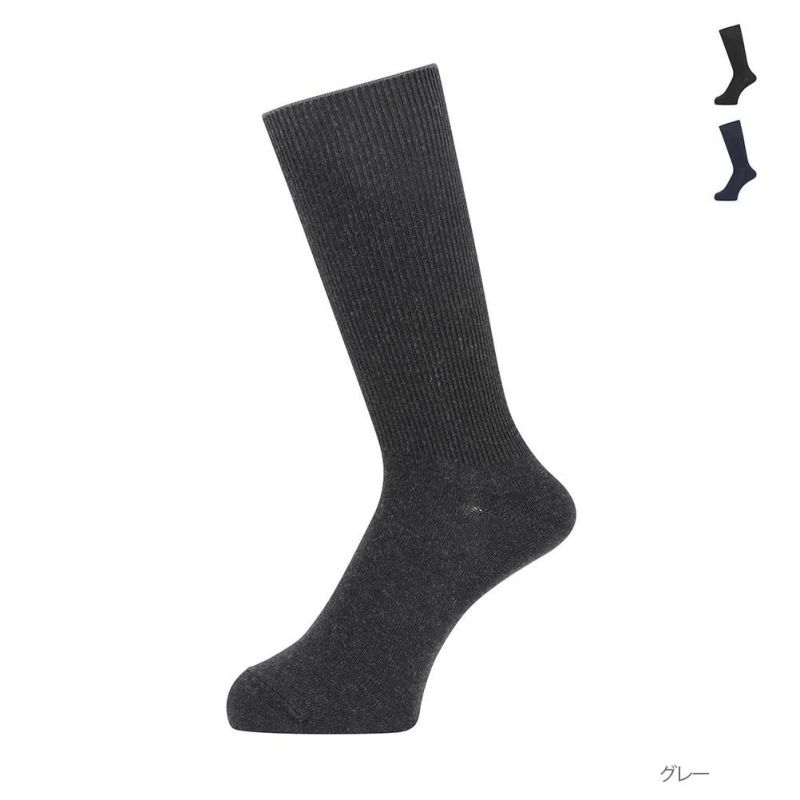 NAVY クルーソックス アメリブ 無地 メンズ商品画像-1
