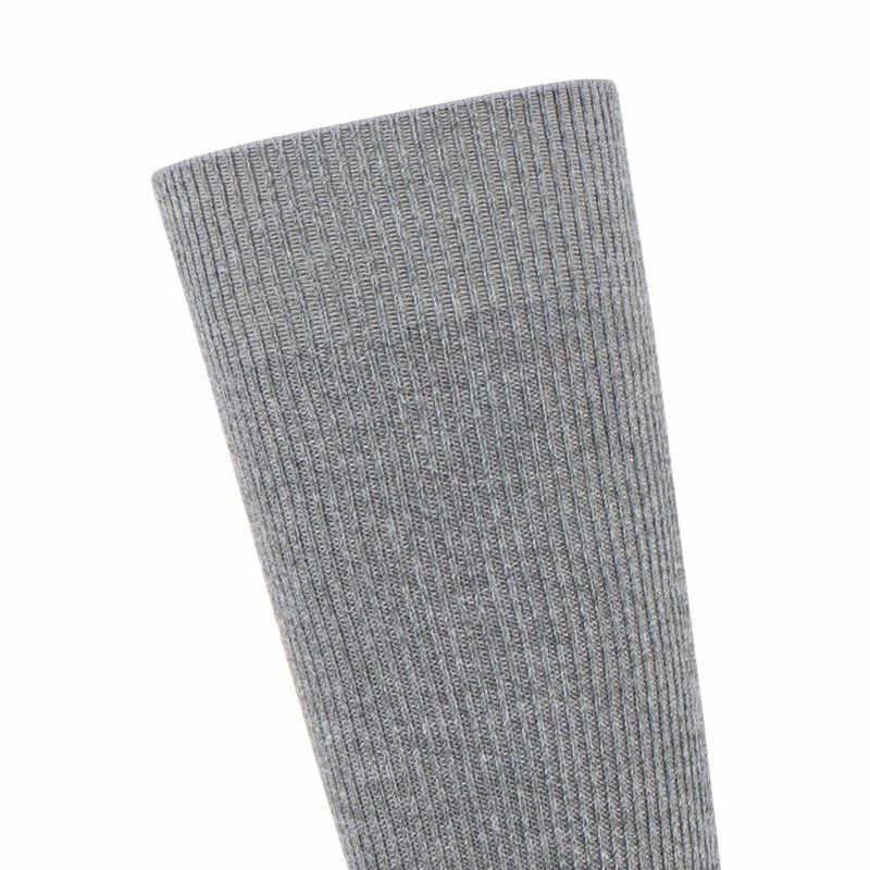 NAVY  クルーソックス 杢無地 メンズ商品画像-5