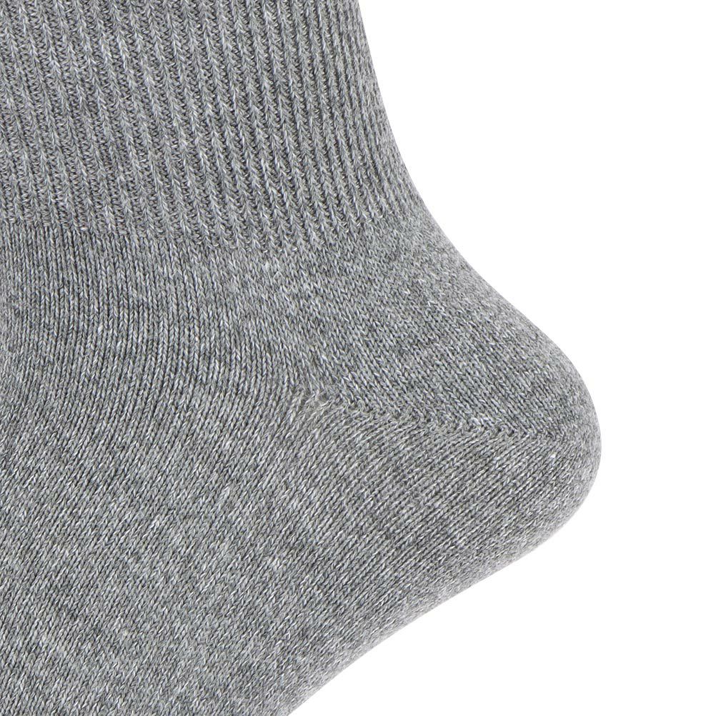 NAVY  クルーソックス 杢無地 メンズ