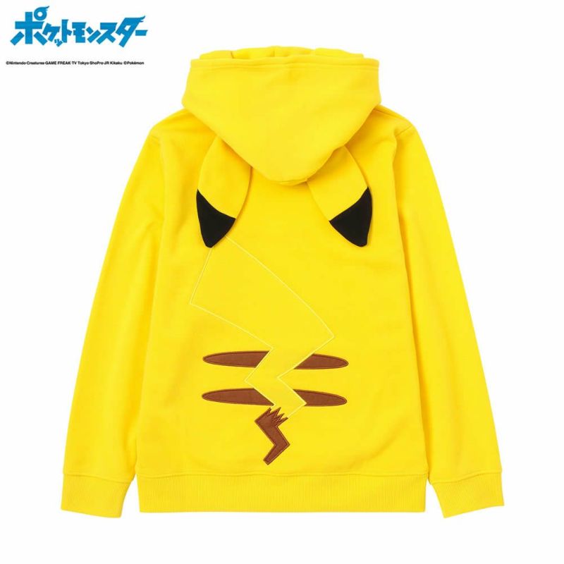 ポケットモンスター ピカチュウプルパーカー キッズ ポケットモンスター ピカチュウプルパーカー キッズ
