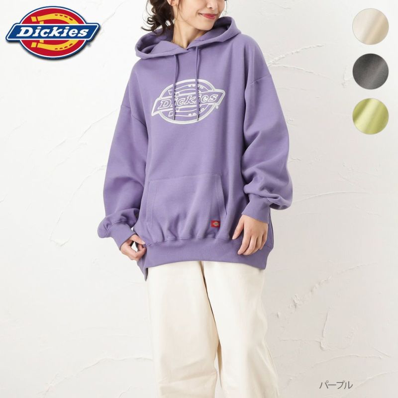 Dickies ダンボールニットパーカー レディース