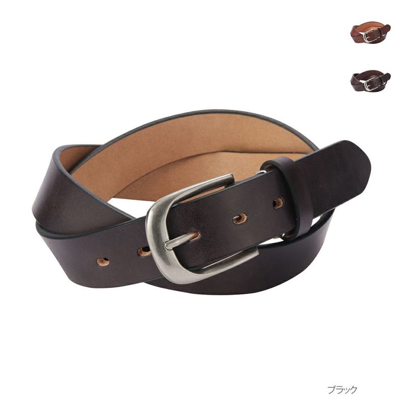 NAVY 33mm幅 プレーンベルト商品画像-1