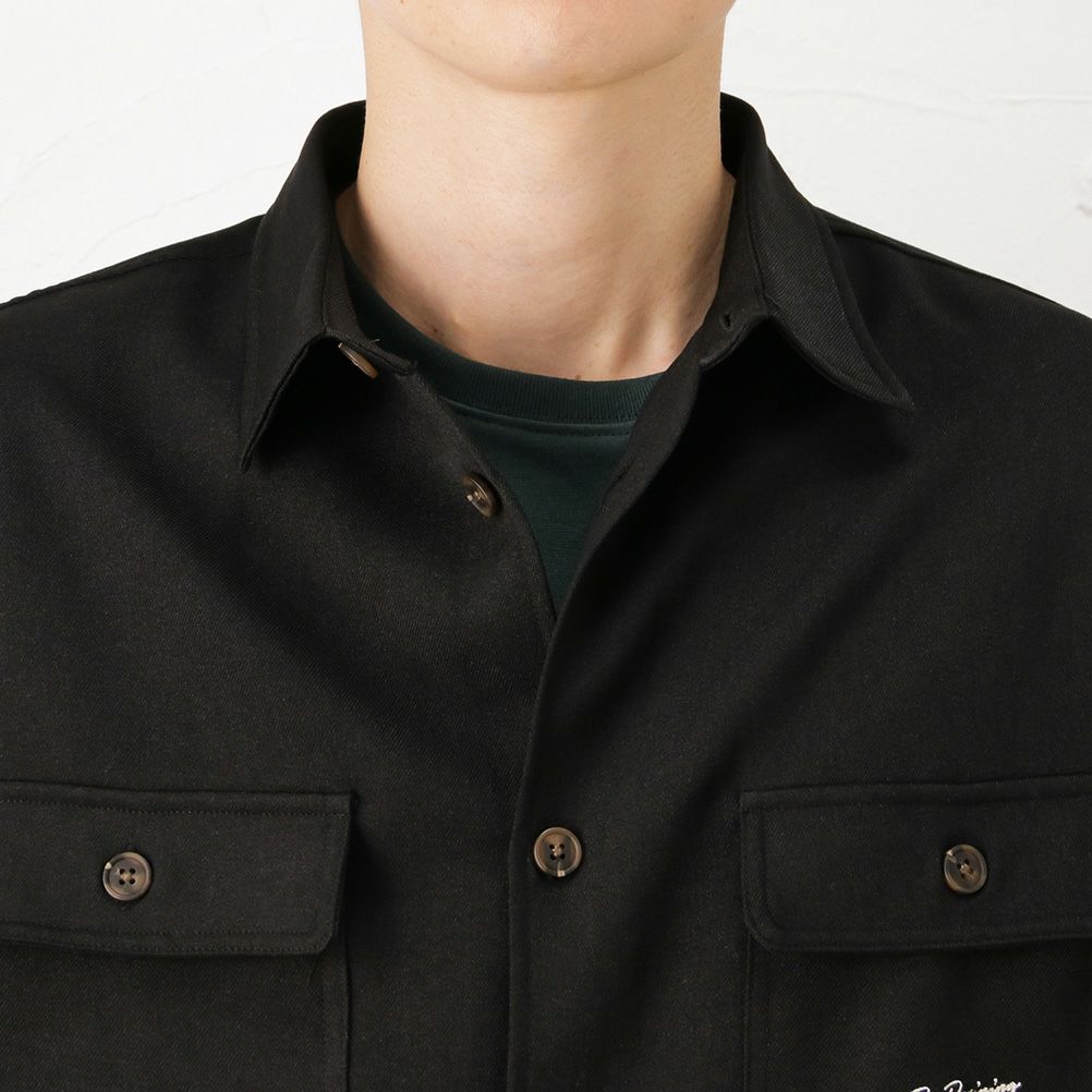 Vision Street Wear シューズイラスト刺繍シャツ メンズ