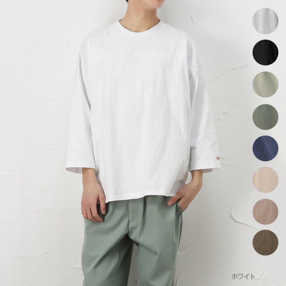 Goodwear ポケット付き 7分袖 ビッグtシャツ メンズ