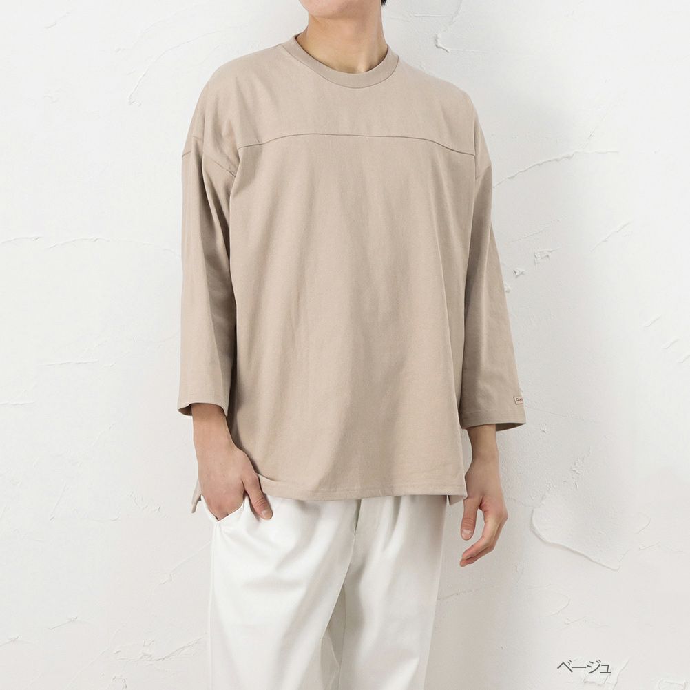 Goodwear ビッグフットボール7分袖tシャツ メンズ