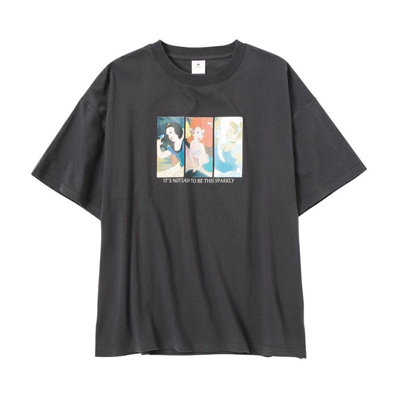 Disney ディズニー プリンセス フロントプリントtシャツ レディース Disney ディズニー プリンセス フロントプリントtシャツ レディース