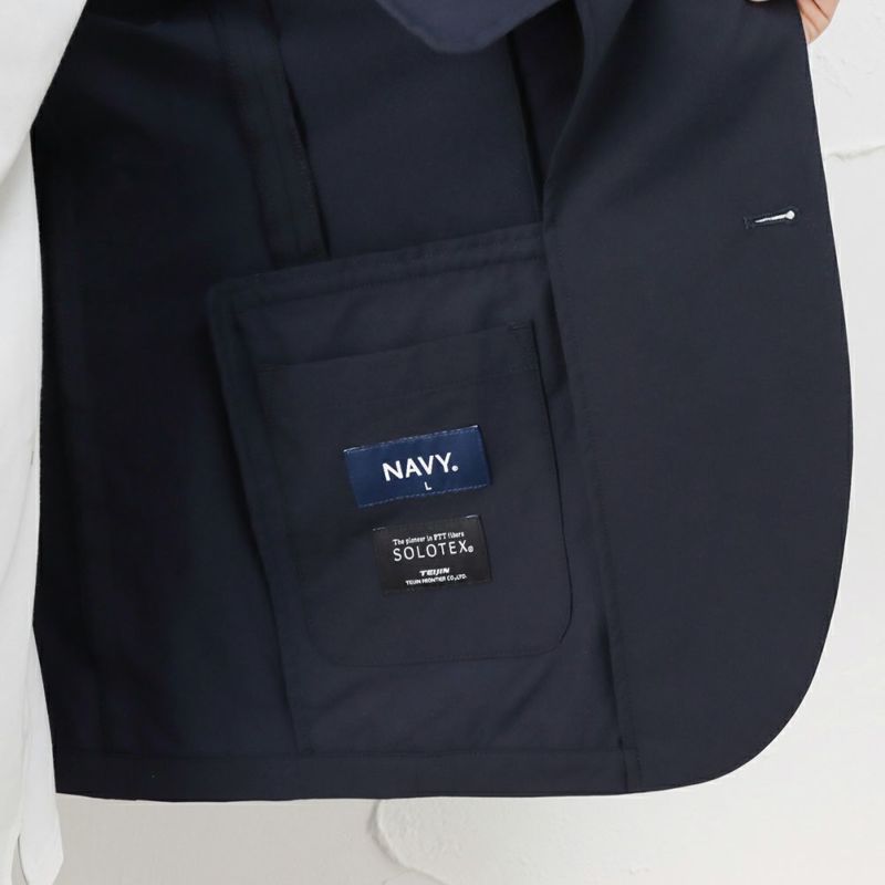 NAVY SOLOTEX(R)使用 2WAYストレッチジャケット メンズ