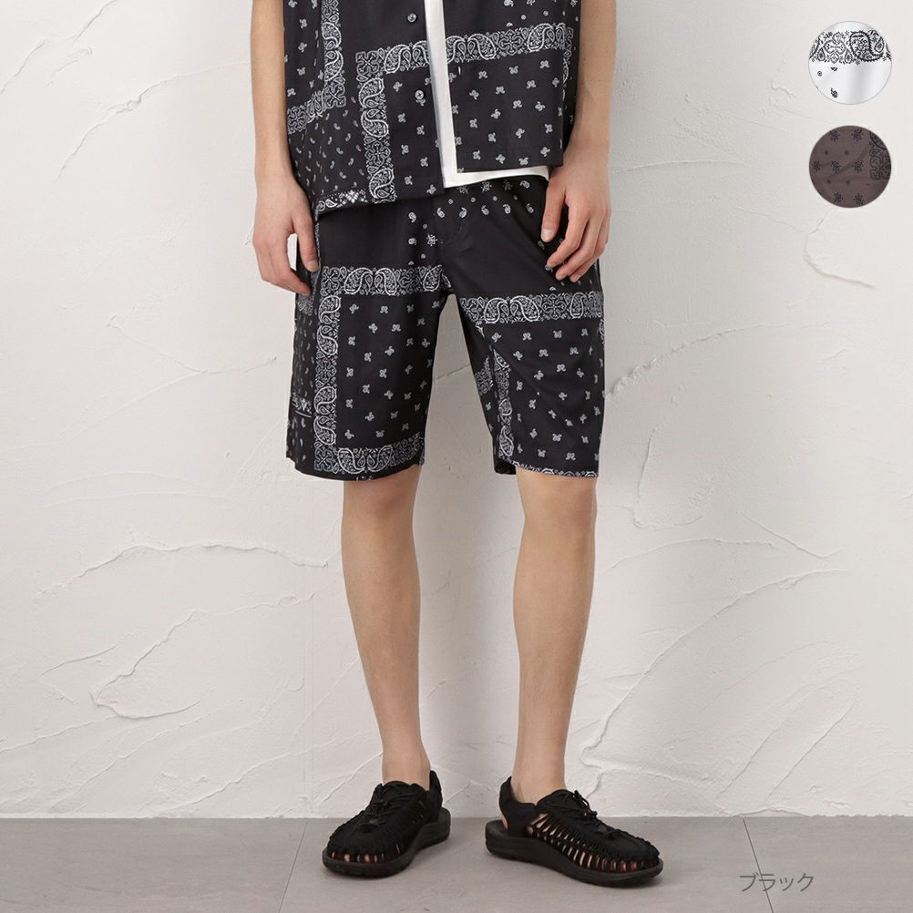 Urban Collection バンダナ柄ショートパンツ メンズ