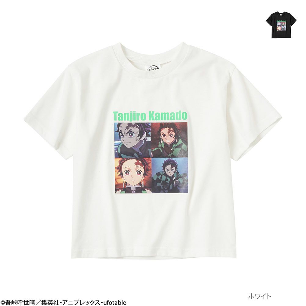 鬼滅の刃 キャラクタープリントtシャツ キッズ