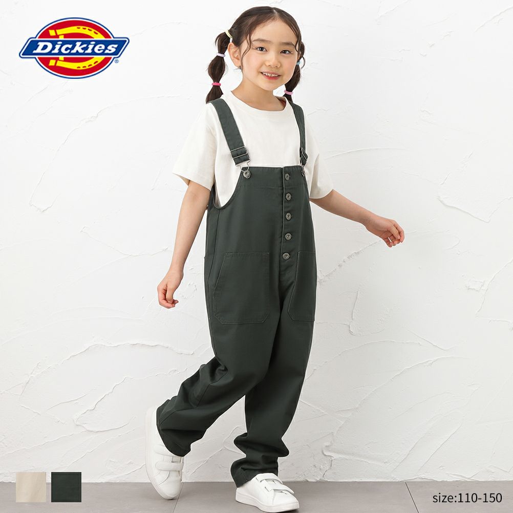 Dickies ディッキーズ ツイルサロペット キッズ Dickies ディッキーズ ツイルサロペット キッズ