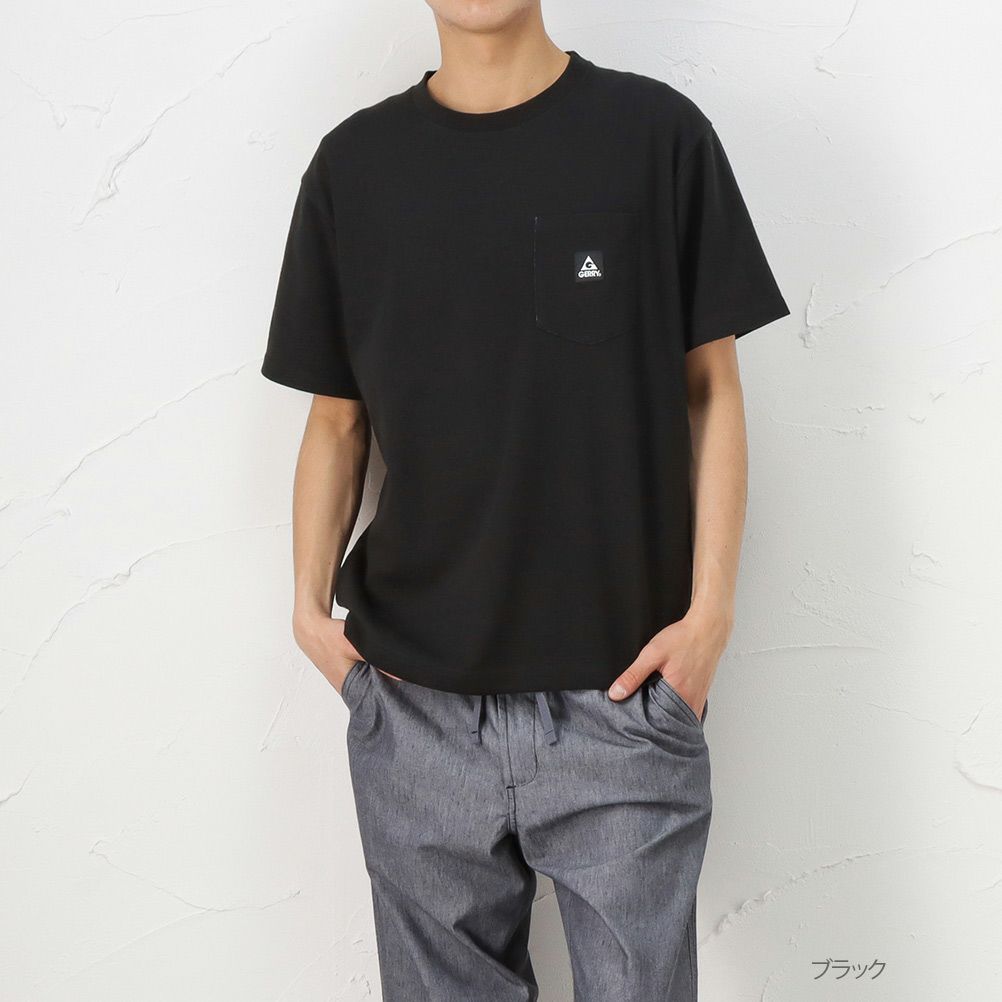 Gerry 裏メッシュクルー半袖tシャツ メンズ