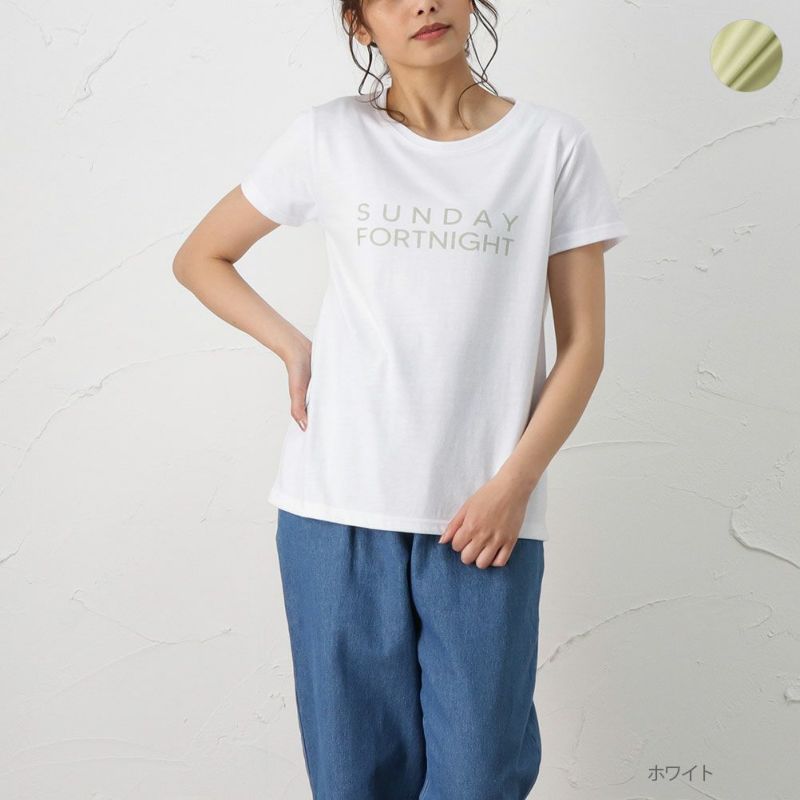 T Graphics シンプルプリントtシャツ レディース