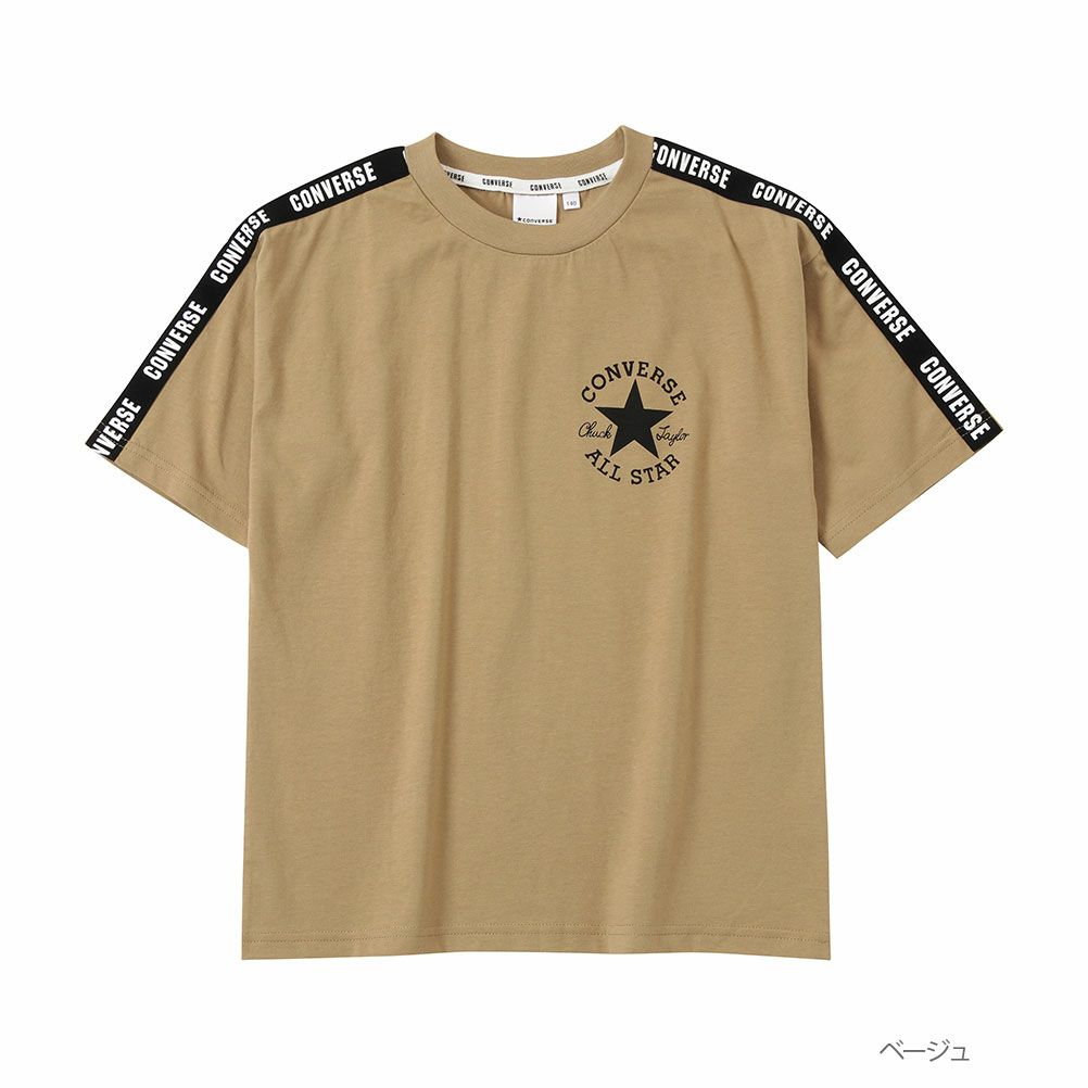 Converse コンバース 肩ラインtシャツ キッズ