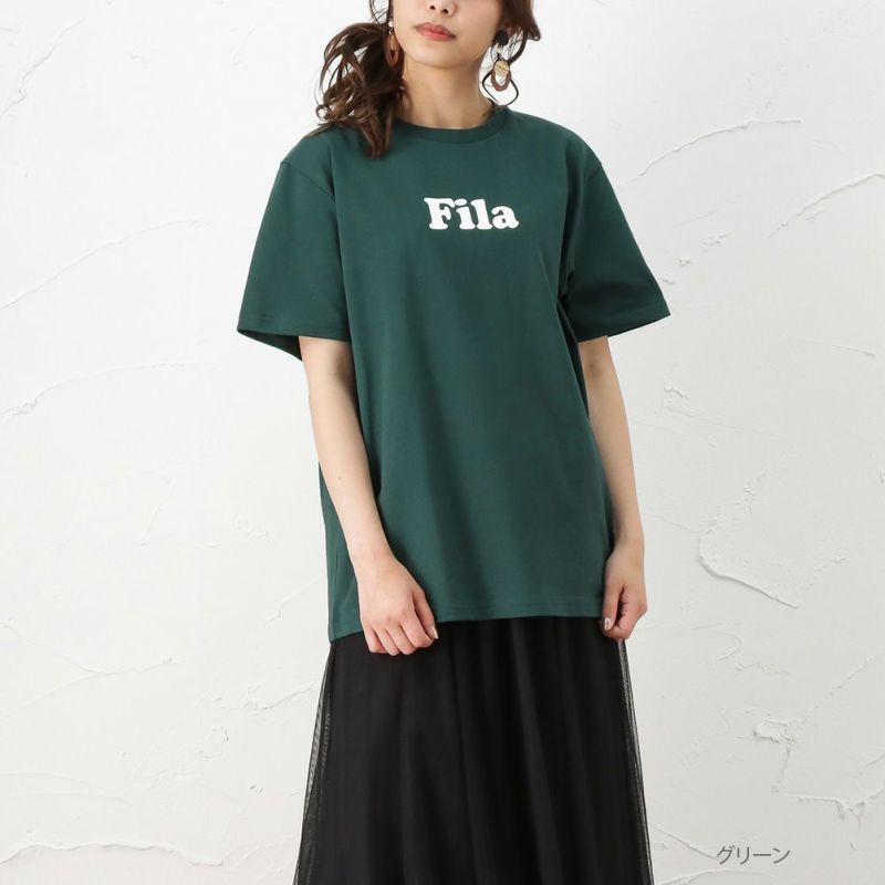 Fila Bts着用モデル Tシャツ レディース