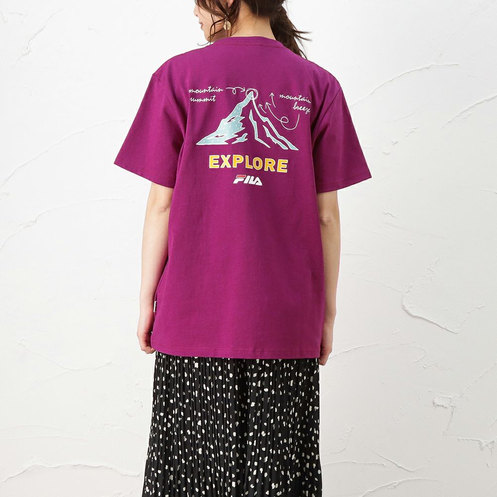 Fila Bts着用モデル Tシャツ レディース