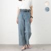 NAVY ペーパーバッグベルトパンツ レディース