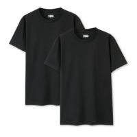 wind and sea t-shirt Lサイズ black grey 2枚組