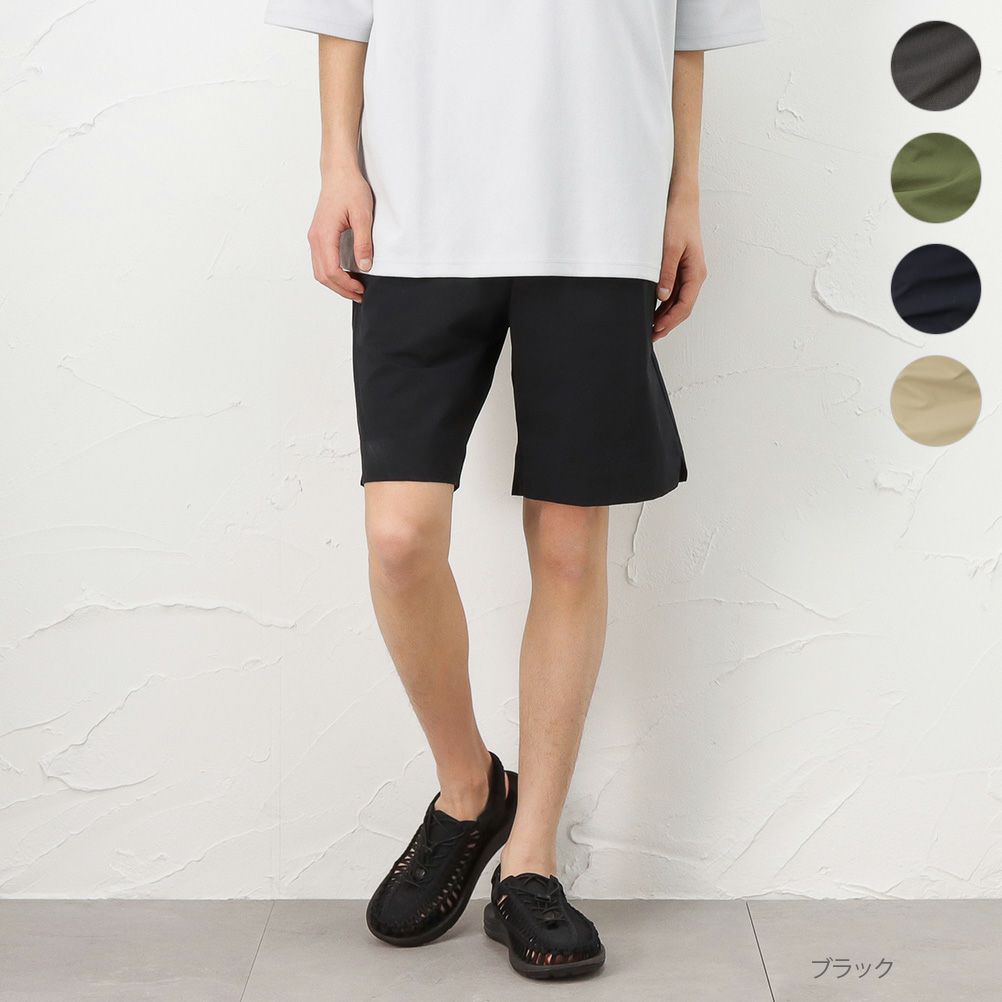 Navy イージーショートパンツ メンズ