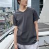 NAVY テレコVネック半袖Tシャツ メンズ ネコポス 対応商品