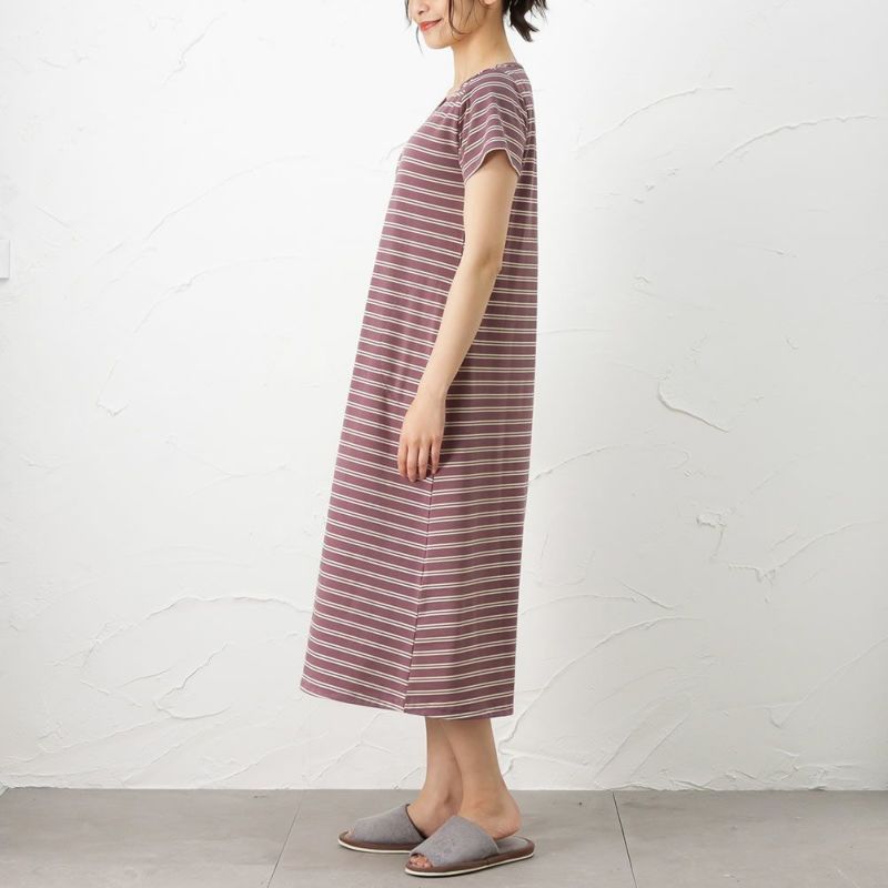 Navy ブラトップワンピ レディース