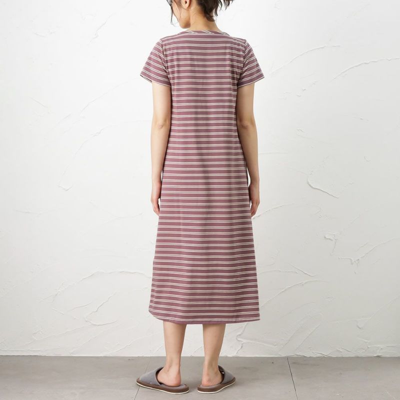 Navy ブラトップワンピ レディース