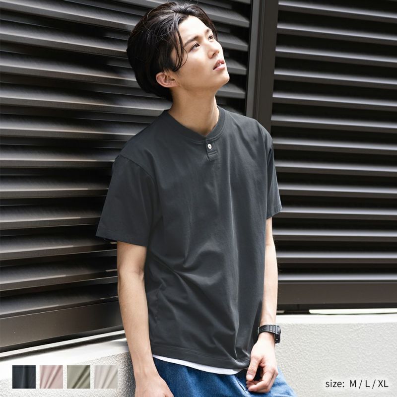 Navy 冷感レイヤード半袖tシャツ メンズ Navy 冷感レイヤード半袖tシャツ メンズ