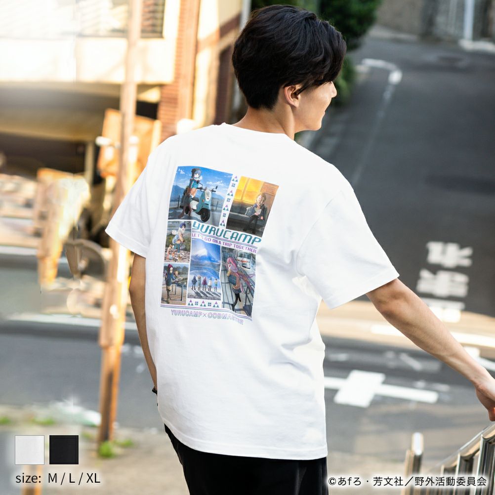 Cobmaster ゆるキャン Cobmaster コラボtシャツ 本栖高校ガールズ メンズ
