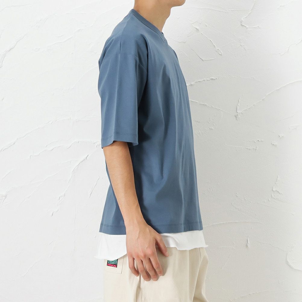 Urban Collection シルケット レイヤードtシャツ メンズ