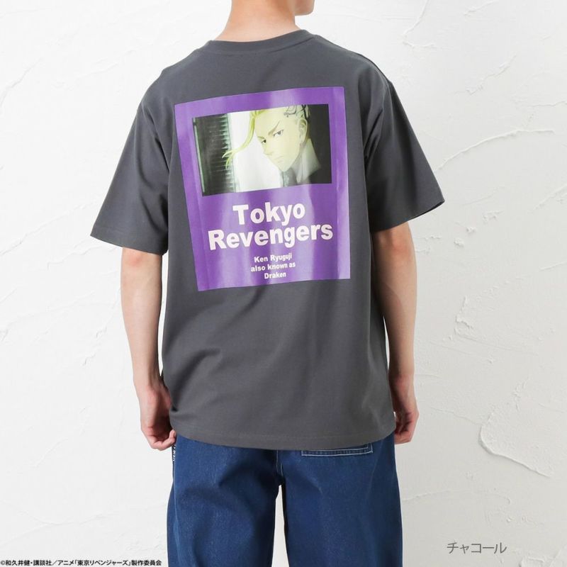 東京リベンジャーズ 龍宮寺堅 ドラケン Draken プリントtシャツ メンズ 東京リベンジャーズ 龍宮寺堅 ドラケン Draken プリントtシャツ メンズ