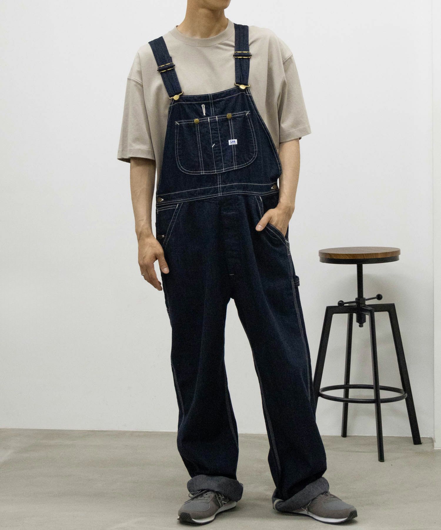 Lee ダンガリーズ オーバーオール メンズ