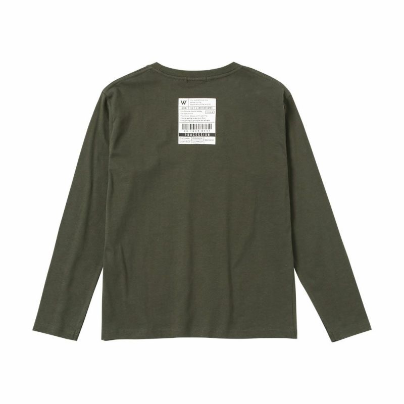 T-GRAPHICS  バックプリントロングスリーブTシャツ キッズ メール便 対応商品商品画像-9