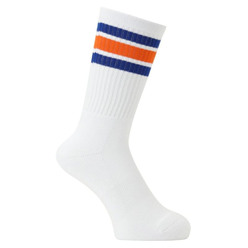 Healthknit  クルーソックス 配色ライン 2足組 メンズ商品画像-6