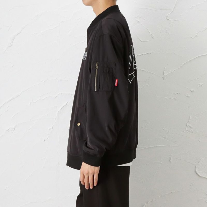 【オンラインストア限定】VISION STREET WEAR ワッペンビッグMA-1 メンズ商品画像-5