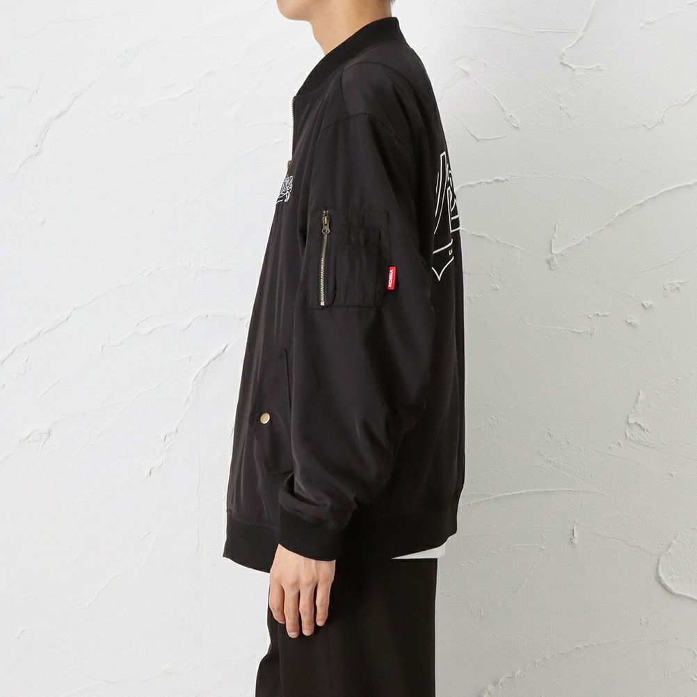 VISION STREET WEAR ワッペンビッグMA-1 メンズ